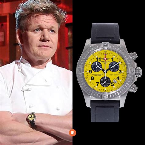 gordon ramsay breitling price|gordon ramsay watch collection.